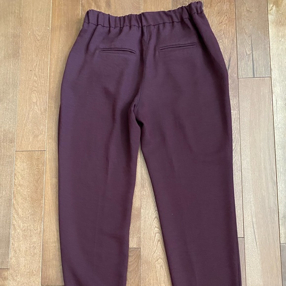 Ankle cuffed pleated stretch waist dress pants - Picture 2 of 3